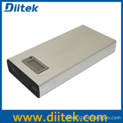 Power Bank for Mobile Phone and Tablet PC Dii-Pb-D406 Slivery